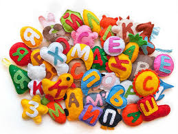 Мягкие игрушки для изучения алфавита