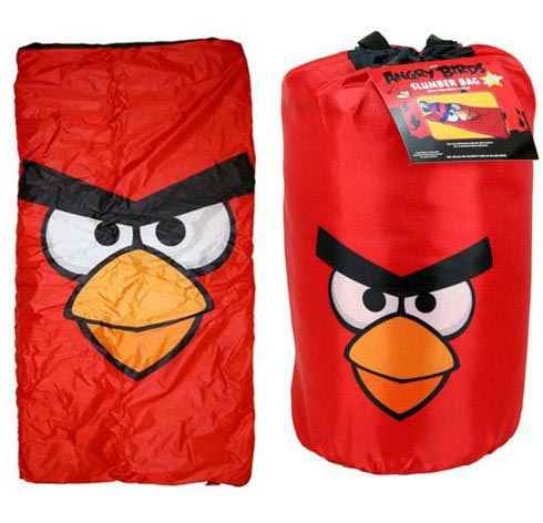 Туристический детский спальник Angry Birds Slumber