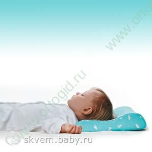Ортопедическая подушка для детей от 1,5-3 лет