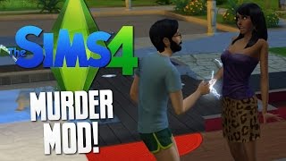 The Sims 4 - MURDER MOD! - The Sims 4 Funny Moments #29