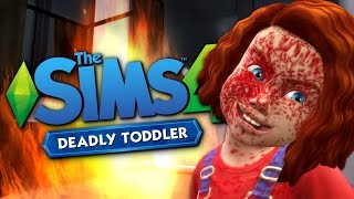CHUCKY - Deadly Toddler Mod - The Sims 4 Funny Story #5