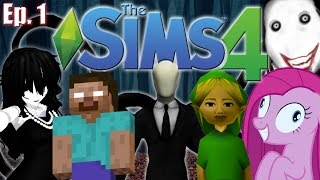 The Sims 4 - Creepypasta Theme - Ep. 1 (Create A Sim)