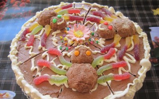 Торт на день рождения мальчику 5 лет - фото шаг 8