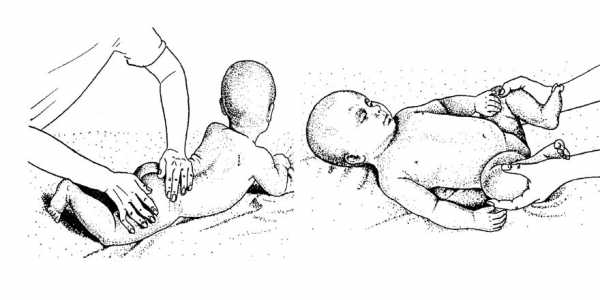 Массаж ребенку в 6 месяцев
